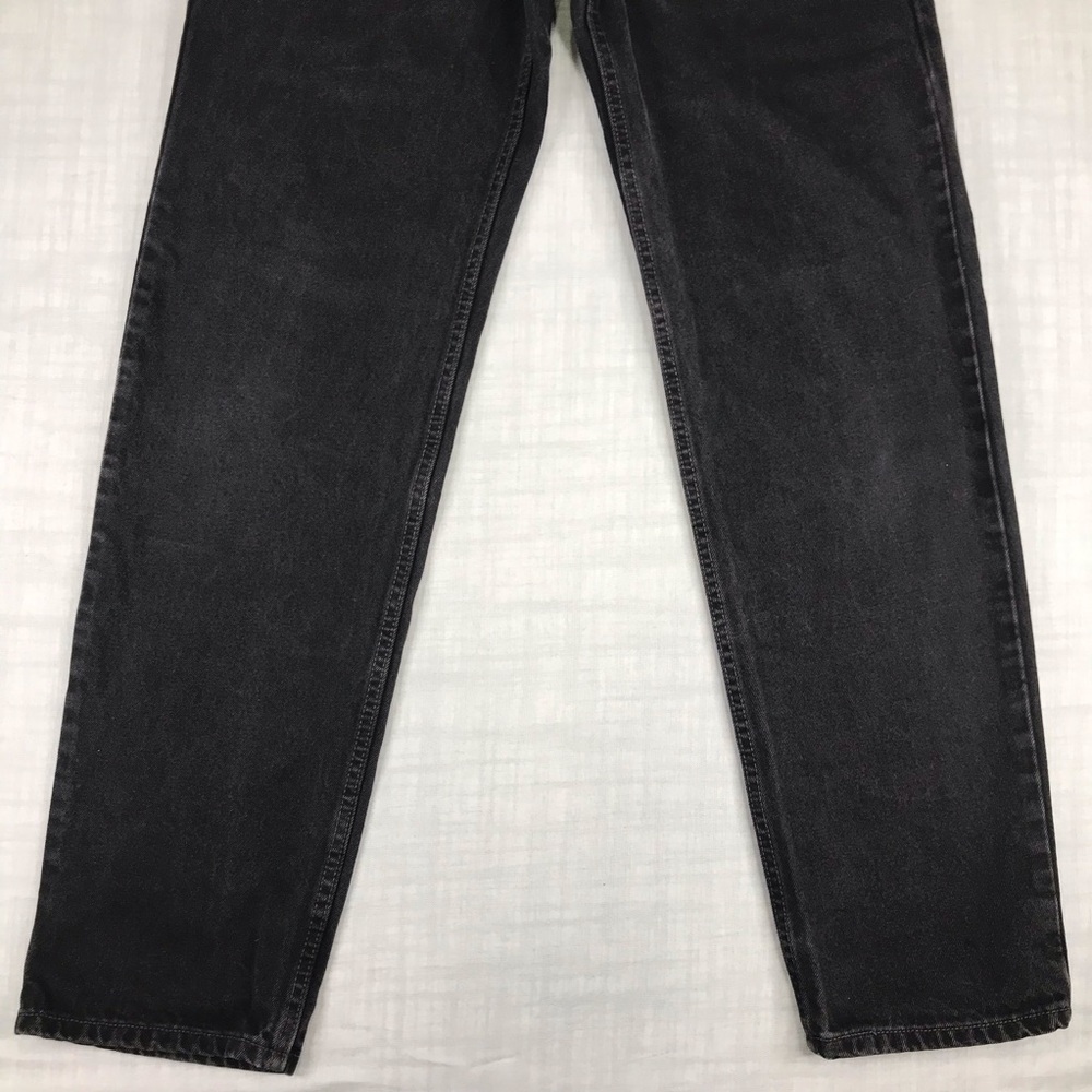 Vintage 90s Levis Mens 34x36 550 Black Jeans - Picture 4 of 14